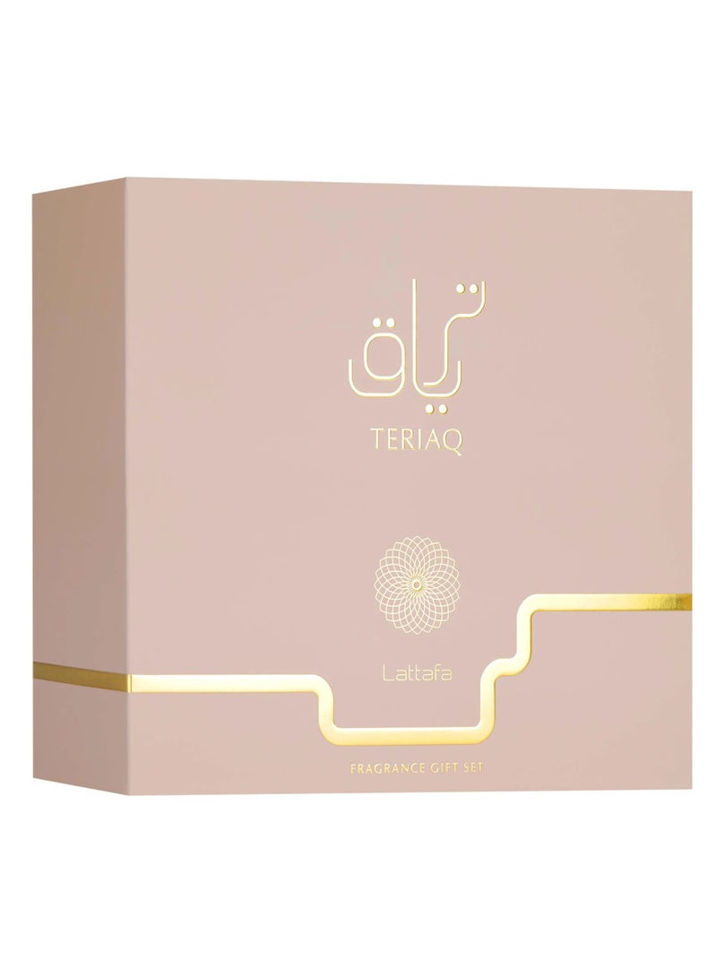 Lattafa Gift Set – Teriaq 100Ml – 12ml – Hairmist - Image 2